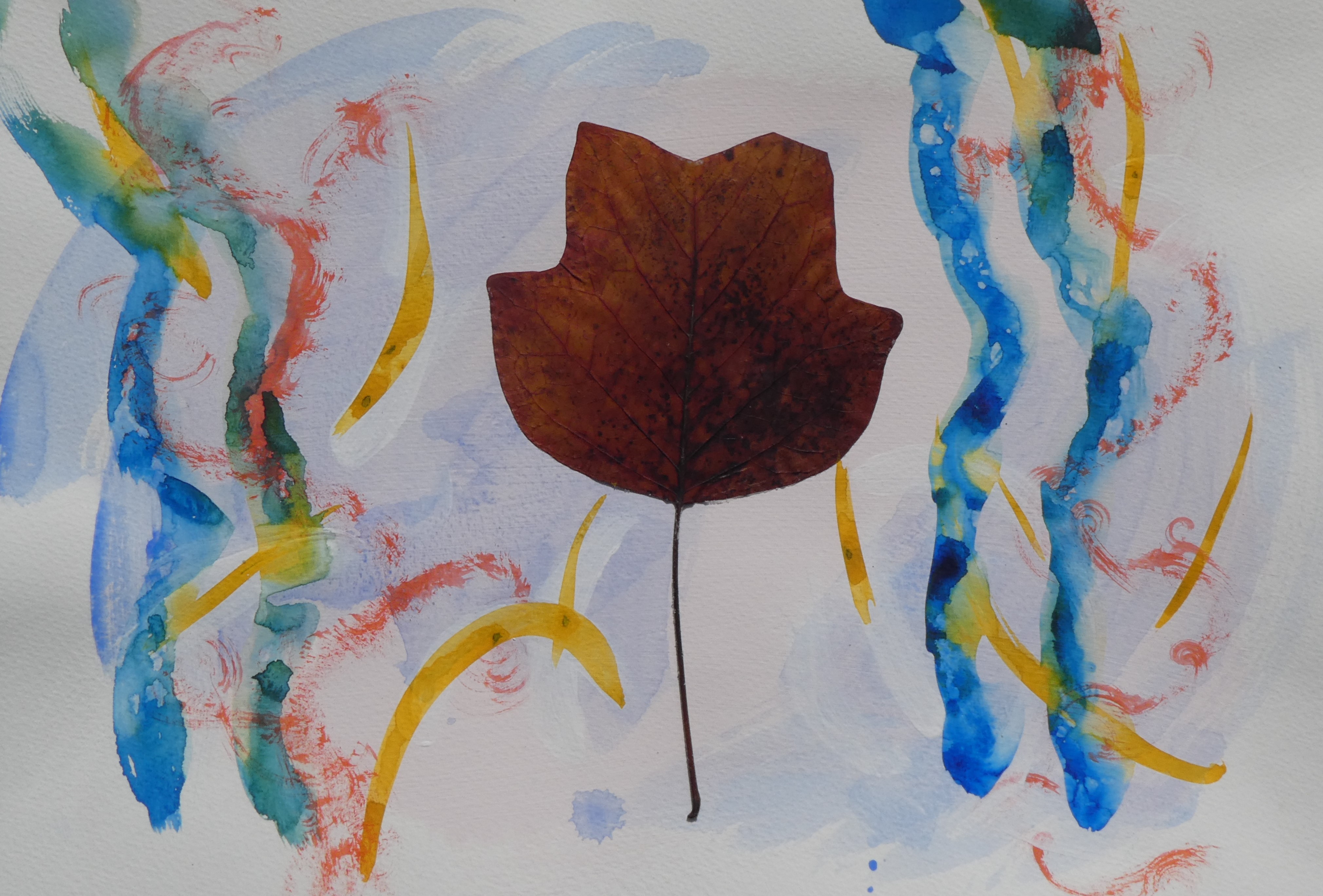 red leaves X